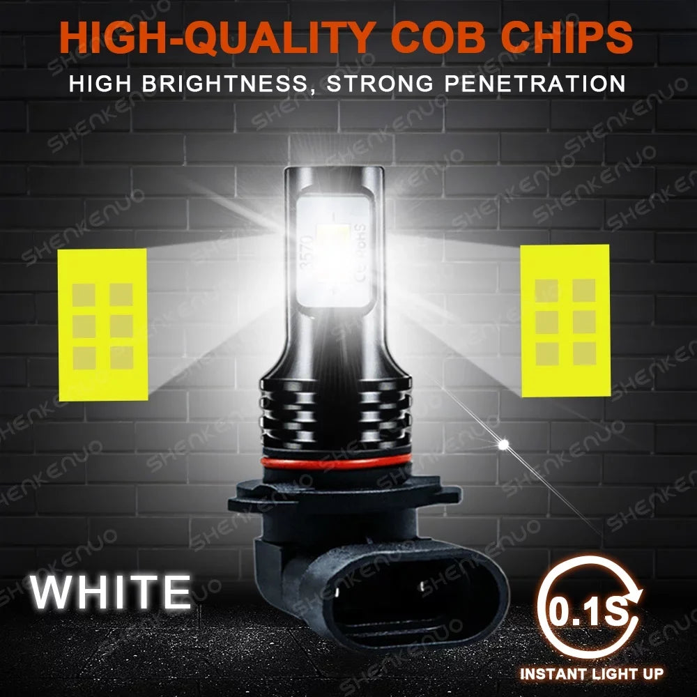 Tahoe 2000-2006 2000 6000K LED Super 2002 Chevy 6X Kit Bright Lights 1999 Headlights Bulbs 2001 Silverado For white