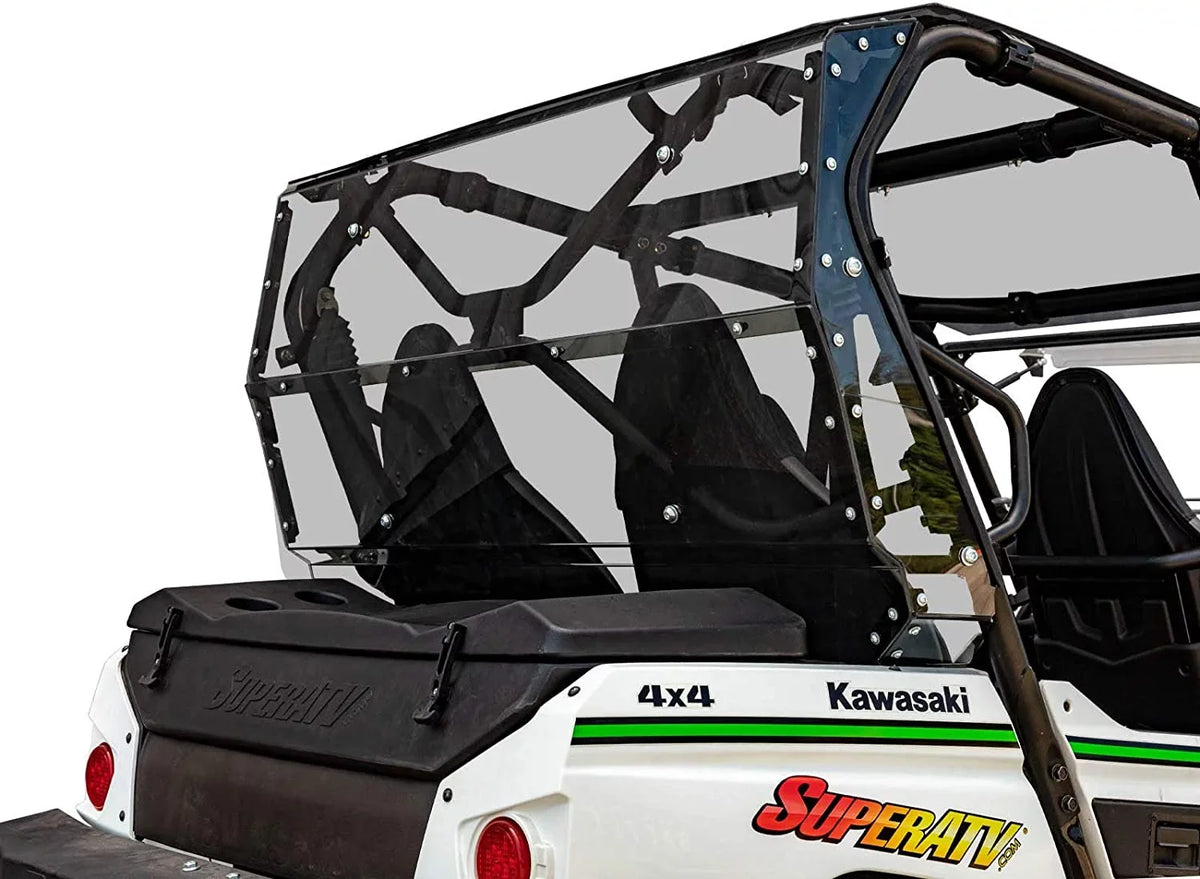 Windshield Lightly Flying 4 Glass / Teryx 2021+ 4 You in Kawasaki Teryx Tinted Rear From Polycarbonate Duty 2014+ S 800 Protects Stronger for Than 250x SuperATV USA! Heavy Made Debris Thick 1/4"