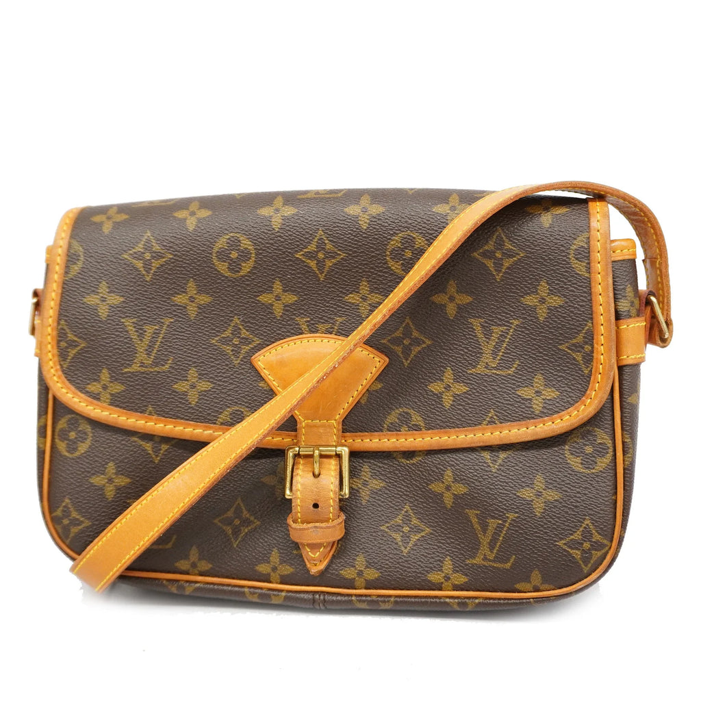 Vuitton Auth Women's Monogram Shoulder Pre-Owned Louis Sologne Bag M42250 (Fair)