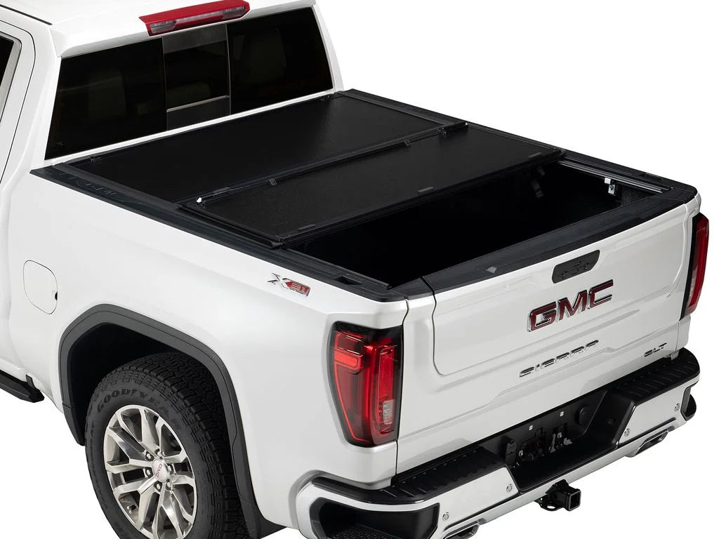 '- Cover GC14019 | 7" | 2018, Tri-Fold Bed Gator 1500 RealTruck Bed by Tonneau Ltd/Lgcy Compatible Silverado/Sierra 6' Hard with 2019 EFX 2014 Chevy/GMC Truck (78.9") Limited