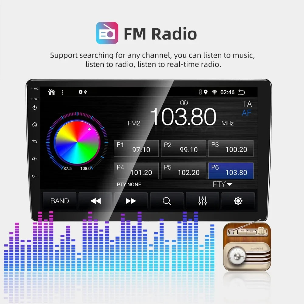 Radio Android JMANCE Car Compatible 3 & Mazda inch 9 with 2010-2013 Apple backup Car with Receiver, Stereo CarPlay Auto camera