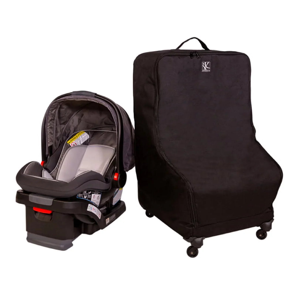 Padded Bag J.L. Black Seat Wheelie Deluxe Childress Travel Car Carrier, and Spinner