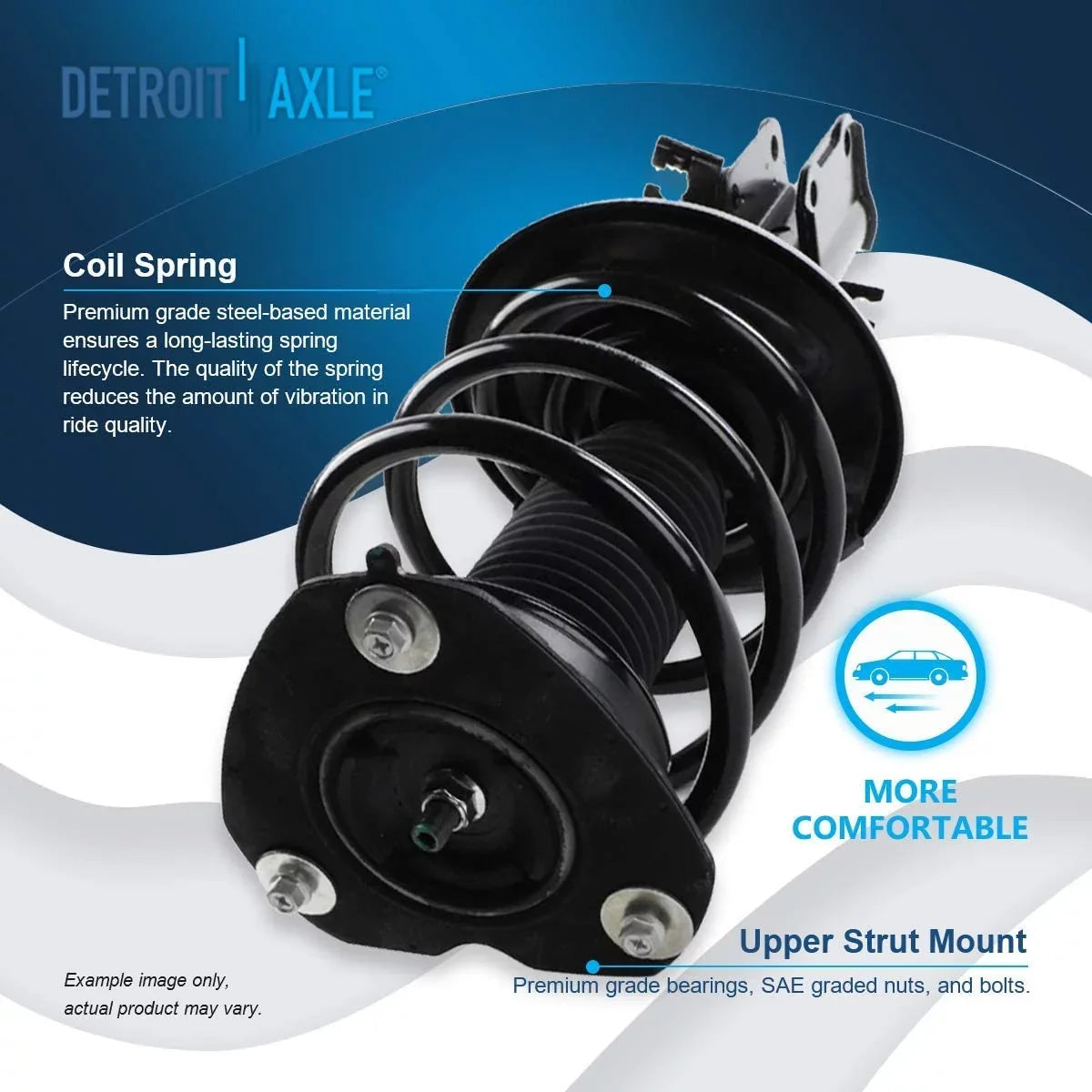 Absorbers Quick - 2007-2013 Detroit Ready 2 2 for Shock Replacement Shock Spring Complete Struts w/Coil Struts Axle Install Assembly Struts Rear Nissan Absorbers Altima 2010 2011 Front 2008 2009