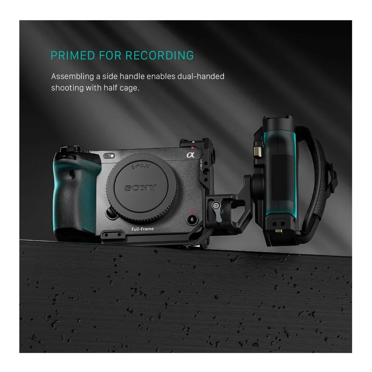 Tilta FX3 Full FX30 V2 Kit Sony and Camera Cage for Gray) (Titanium