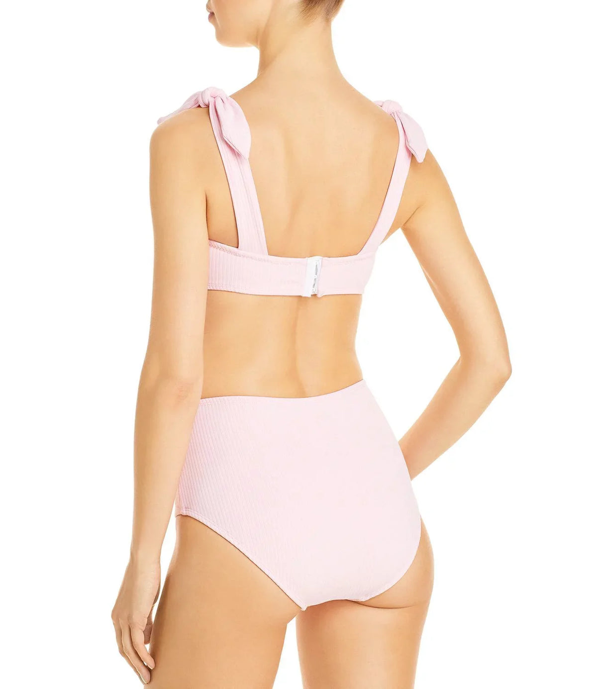 Separates Swim Tie Shoshanna Bandeau D Strap Top Pink Womens