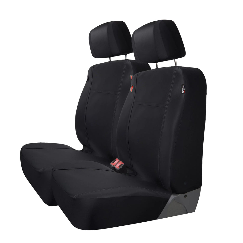 Car, Protect Front 2-Piece Dickies Covers, from SUV Fit Seat Pets, Universal Truck, Puncture-Resistant Black