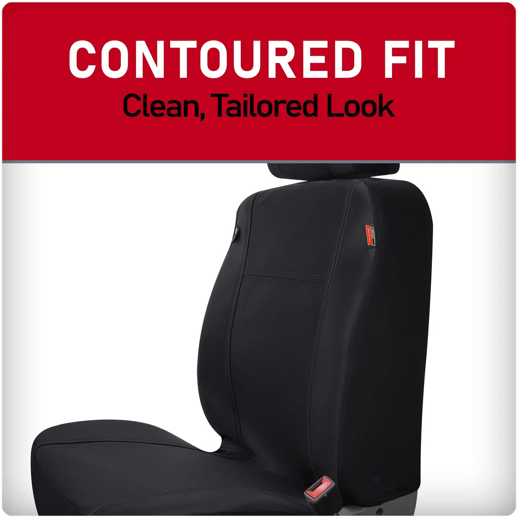Car, Protect Front 2-Piece Dickies Covers, from SUV Fit Seat Pets, Universal Truck, Puncture-Resistant Black