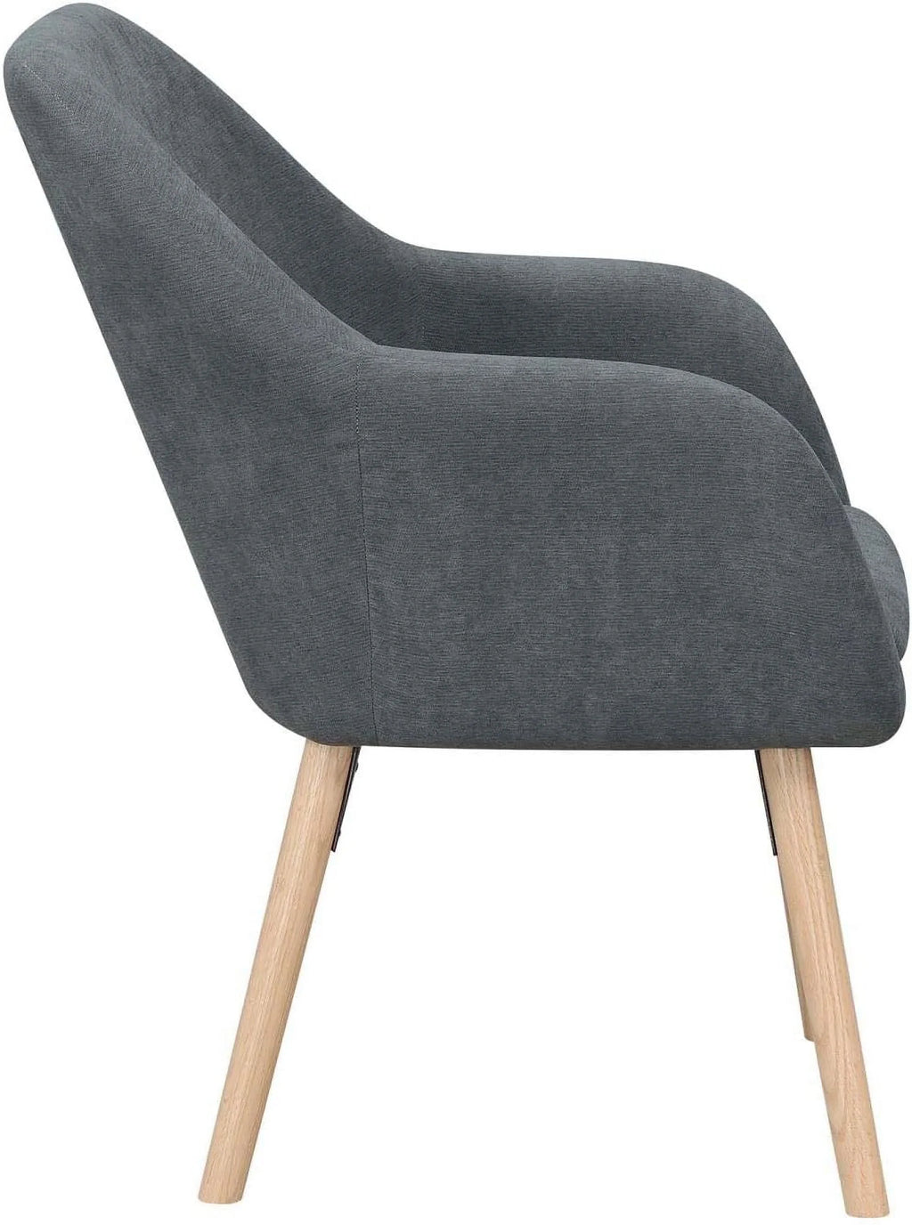 Gray X H, A Chair, Charlotte Take Lie X 26.75" Seat W L 33.5" Accet 25.25" Slate