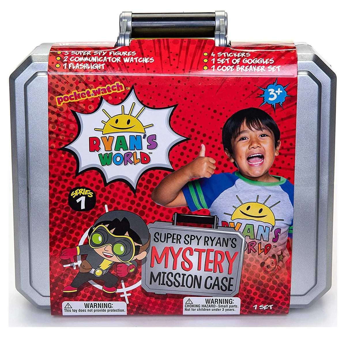 Spy Set Mystery Mission World Ryan's Case Ryan's Mystery Super