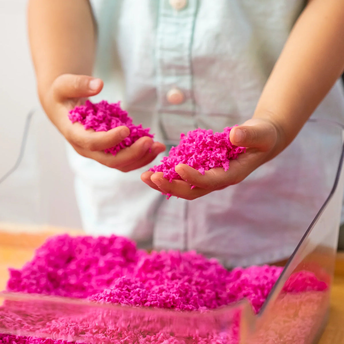 Green, Play, Out, Pink Pack Non-Toxic, Insights Playfoam 4 Dries & Educational Yellow, Ages 3+ Purple, Pluffle Sensory Never