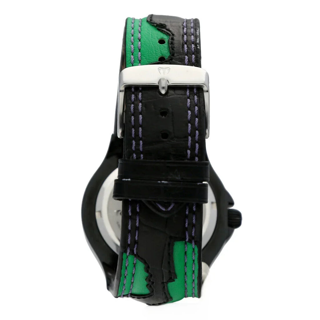 Watch Steel MV3H08 Marvel Hulk Men's Technomarine Leather Quartz PVD Plated