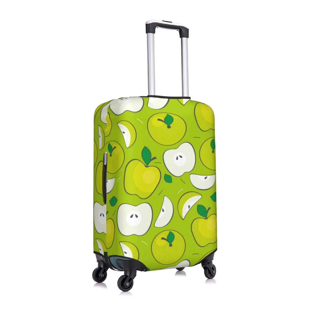 Cover Print Suitcase Apple Green Luggage Protector Luggage Fits Washable Inch Fashion Junzan - 18-32
