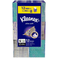Facial (12 - Soft Boxes Ultra Cube 65 tissues) Kleenex Tissues Pack,