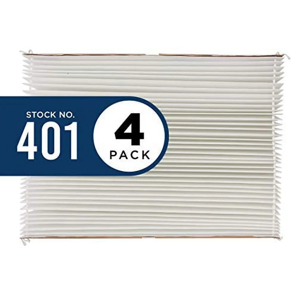 (4 Aprilaire Air Filter 401 Genuine pack) Media