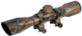 Truglo 32mm 1" TG8504CD FOV Compact yds Obj 22.5 Diamond 4x Realtree 100 Tube @ ft APG