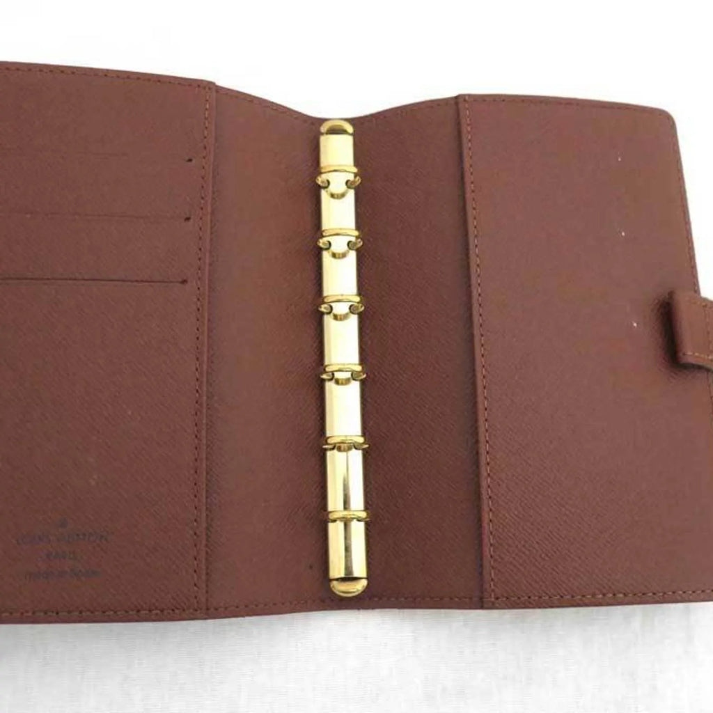 Monogram LOUIS Louis Notebook Agenda R20005 Cover Vuitton Unisex PM (Good) Pre-Owned VUITTON Canvas Brown