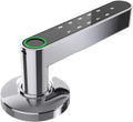 New Tuya Suited Keypads Smart Handle Install and Easy GOURE, Home [2024 Password, with Airbnb, App Fingerprint Door Door to Upgrade] Lock by Keys, Ideally Office, for Backup