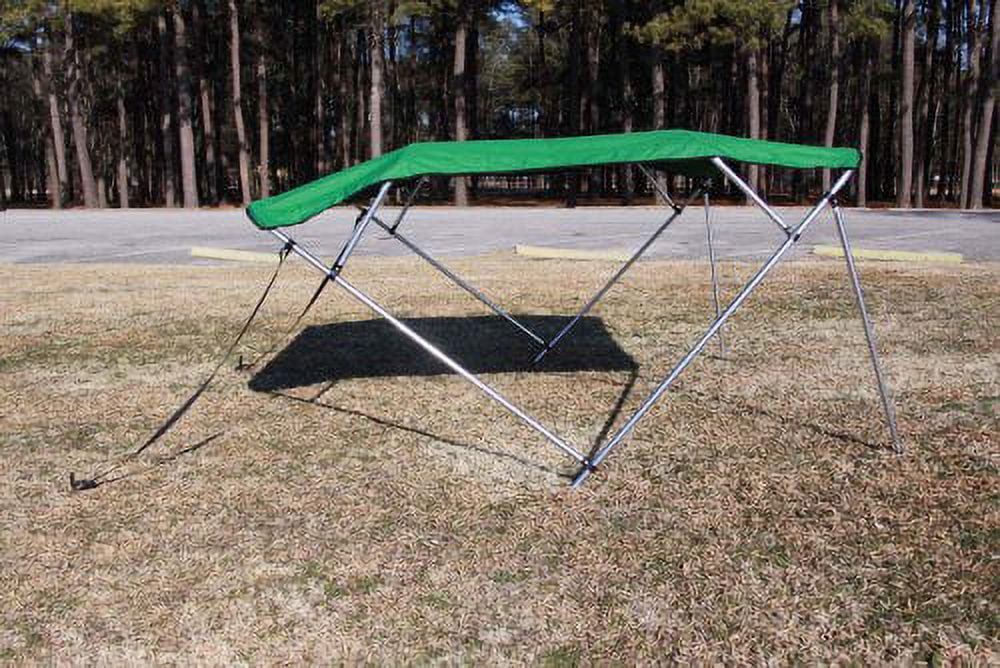 54" 91-96" (FAST TO Deck Wide, Pontoon - Vortex Canopy, / BUSINESS DELIVERY) Green Top New High, 8' 4 Boat Bimini Kit, DAY Wide 1 Long, SHIPPING and 8' Hardware 4 Complete Bow Frame,