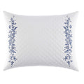Perfect Bedroom 20") Pillow Throw Charlotte Ashley (Pack Decorative Pillow Decorative (16" Throw Living Pillow, Charlotte D and Laura Premium Blue/White 1), Count Quality, x 1 Blue/White cor, Home Designer of Room Collection for