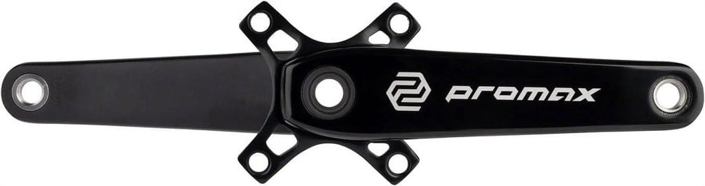 180mm, HF-2 24mm Promax 2-Piece, Spindle, Black Crankset -