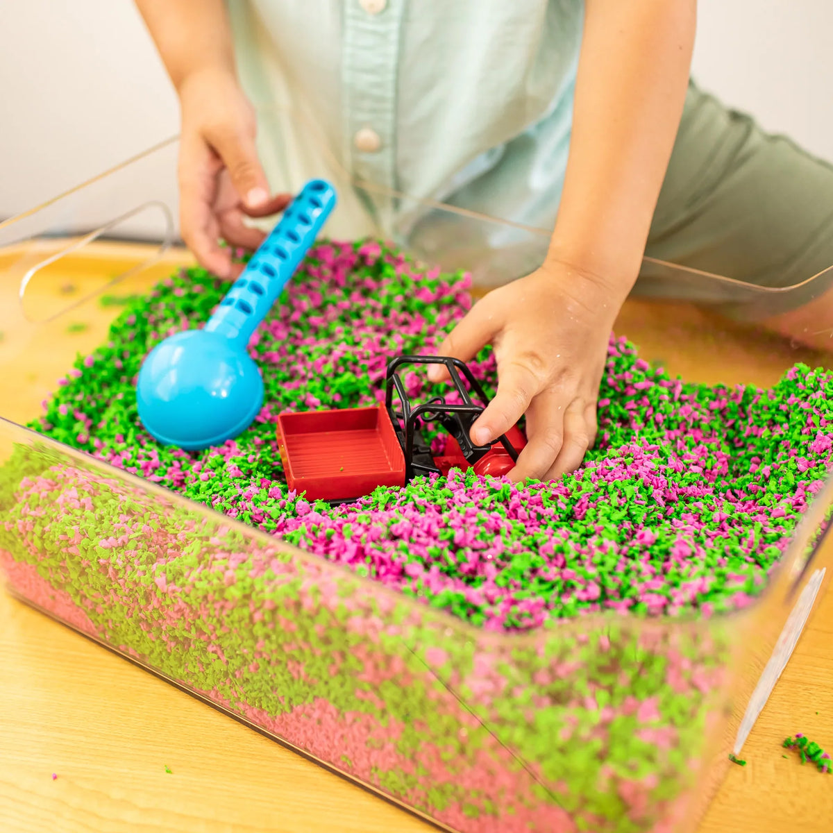 Green, Play, Out, Pink Pack Non-Toxic, Insights Playfoam 4 Dries & Educational Yellow, Ages 3+ Purple, Pluffle Sensory Never