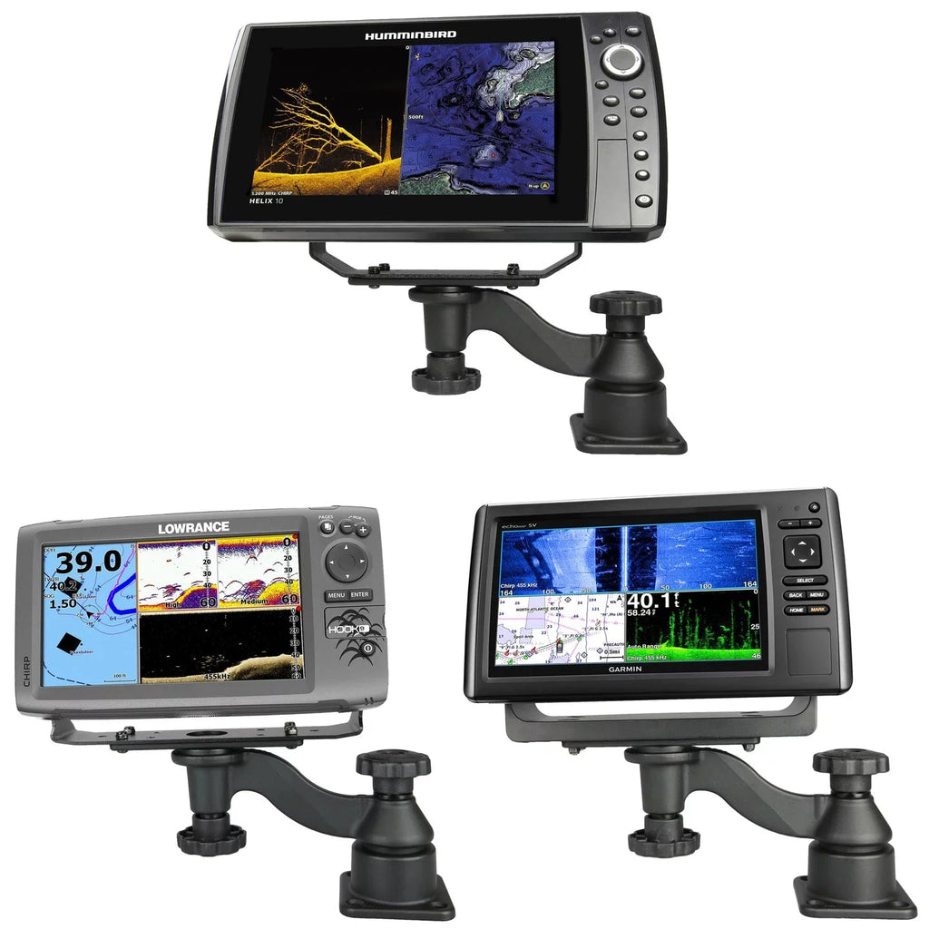 Horizontal Mounts Fishfinders & Swing Arm Plotters 6" RAM for Mount