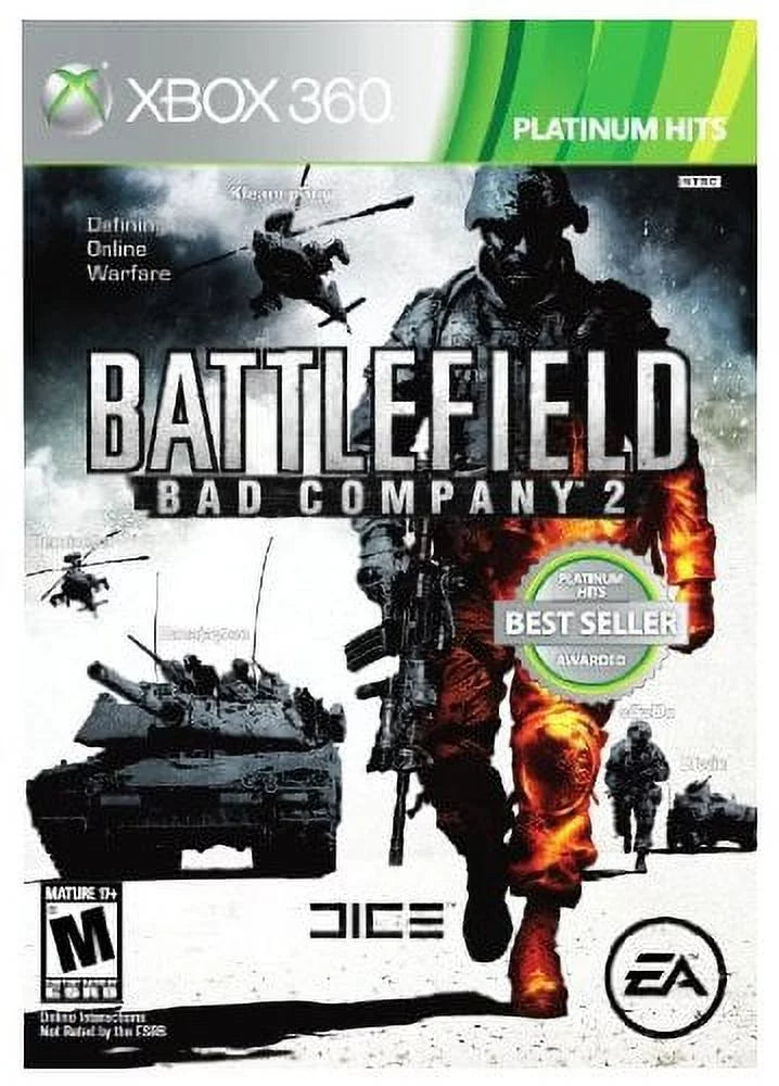 Platinum Hits Xbox BAD 2 - COMPANY for BATTLEFIELD: 360