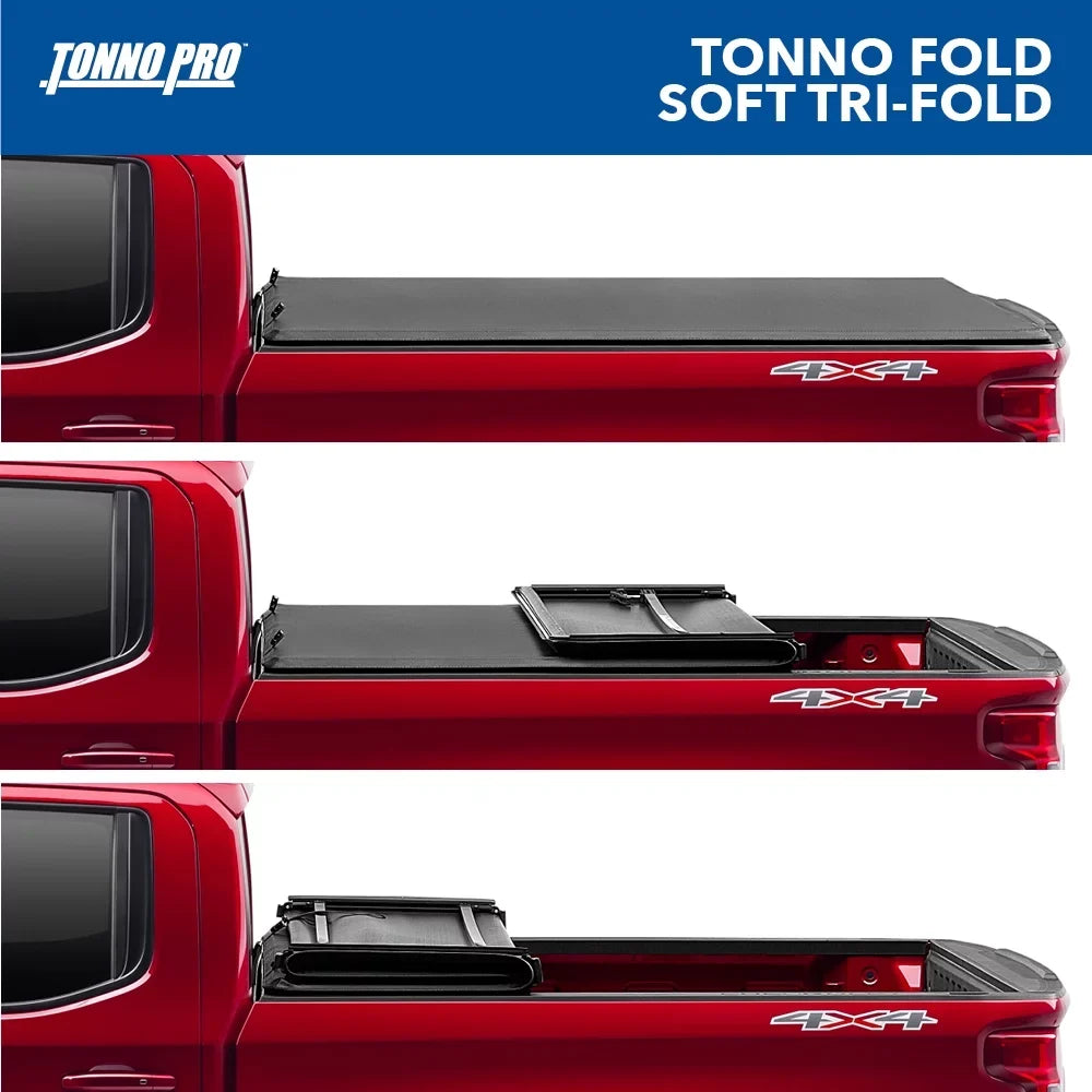 Soft Bed Tonno Tonneau | Honda Truck (60") Tonno | 5' 2015 42-600 - Bed 2006 Folding Fits Cover Fold, Pro Ridgeline