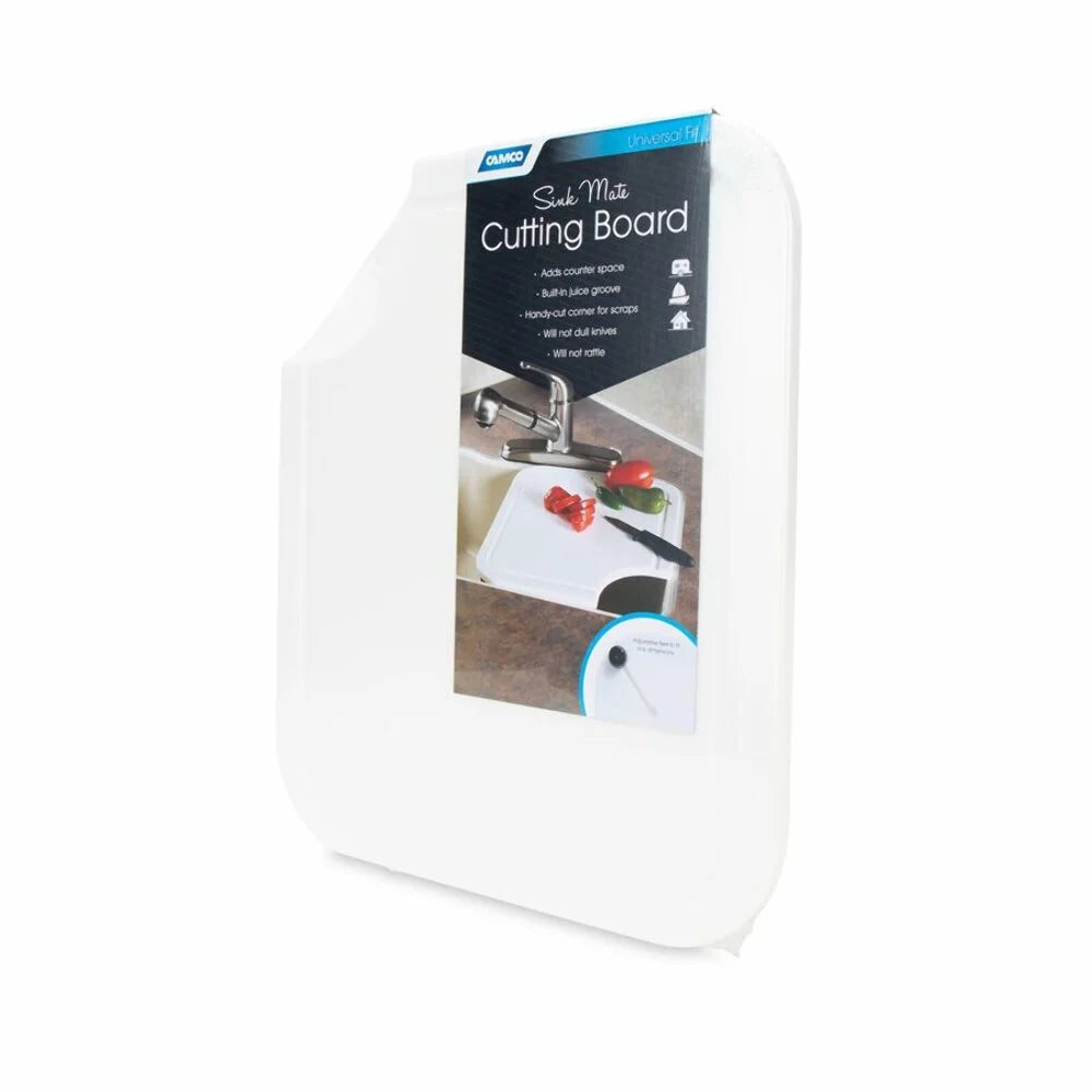 White 43857 Figured - Polyethylene Board Camco Cutting