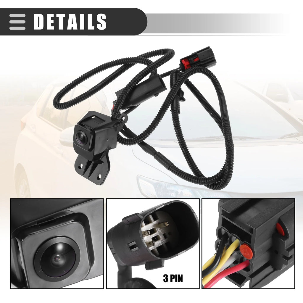 Chevrolet Unique 2011-2013 Glass Plastic Backup for Bargains Silverado No.23146157 Black Camera