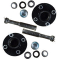 Spindles Trailer Hubs Seals 4 Axle (2) Round lbs Kit 2000 on Idler 4" Bearings