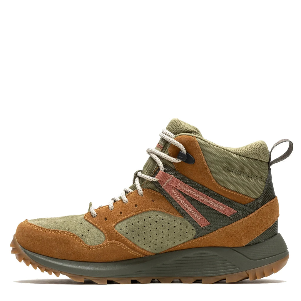 Leather Wildwood Merrell, Mid Boot WP Women's