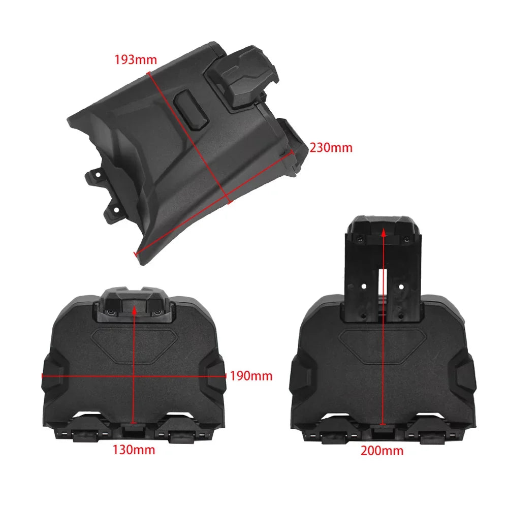 Nebublu Interior Device Box,2017-2022 Auto Installation Easy Maverick Am Internal Device Box Storage Installation Interior Interior Car Can 2017-2022 Am Box X3 Auto Car Car Device Fit BUZHI Internal
