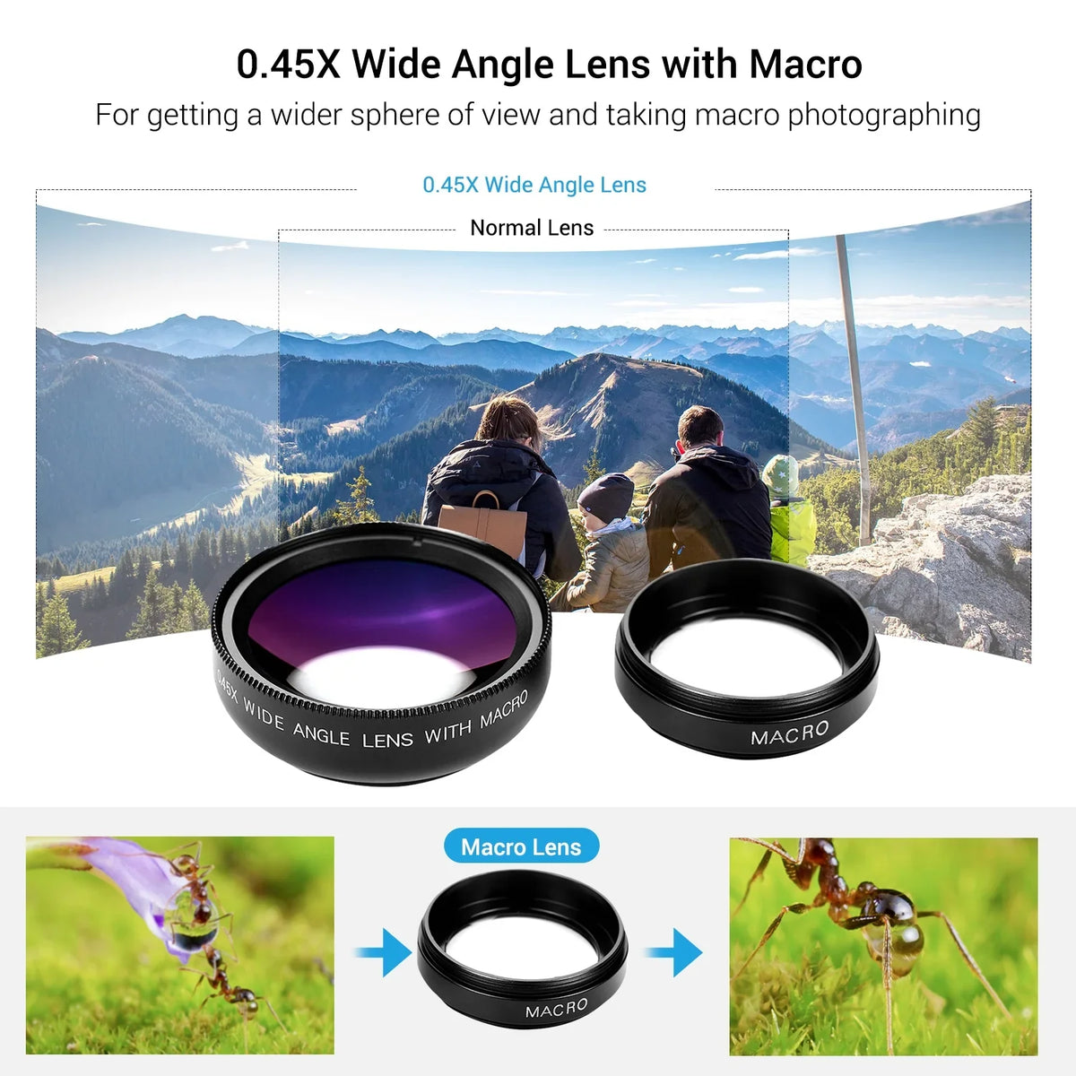IPS 18X Video Video Wide Burst Lens 0.45X Camera,Handheld QISUO DV Burst Inch inch Camera Mount Monitor Function Andoer Lens 3.0 Mount inch ro Sh DV Inch 3.0 Professional 3.0 Mount 3.0 IPS IPS ERYUE