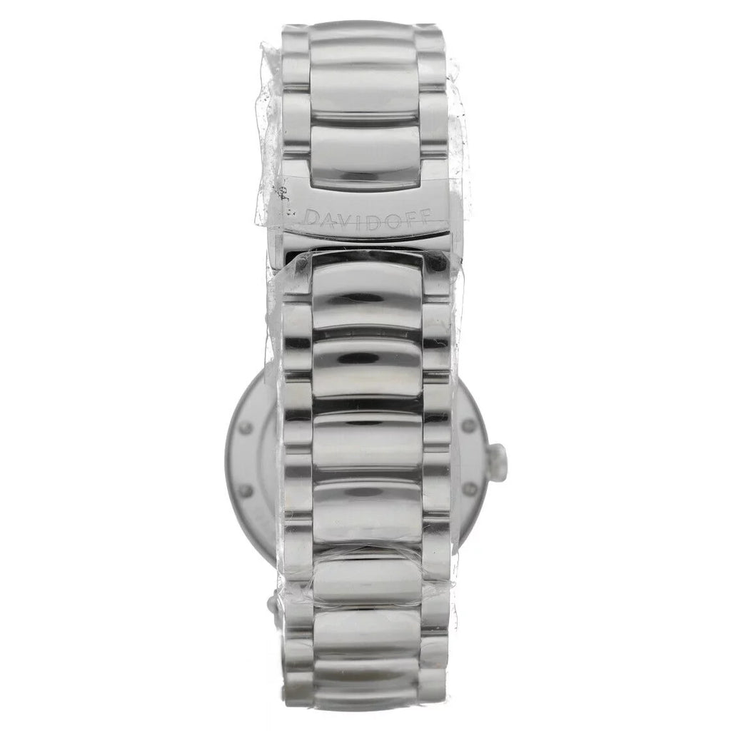Stainless Quartz Watch Women's Davidoff 30mm of Steel Lady 21156 Pearl Mother