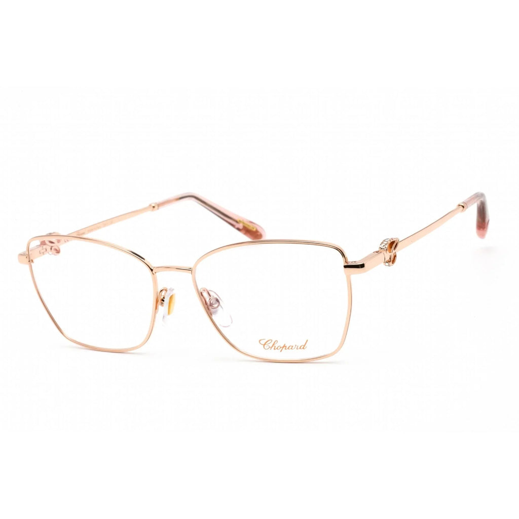 Rim VCHF50S Gold Full Women's 08FC Frame Metal Eyeglasses Chopard
