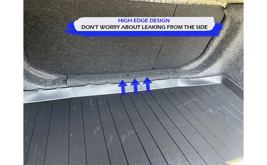 Honda – Easy Liner Lip Laser Raised Trunk – – with Trunk Non-Slip EACCESSORIES Cargo Trunk for Weather-Resistant Install – 2016-2021 – Mat Design Sedan Cars Rubber Mats to Pre-Cut EA Car for Civic Mat