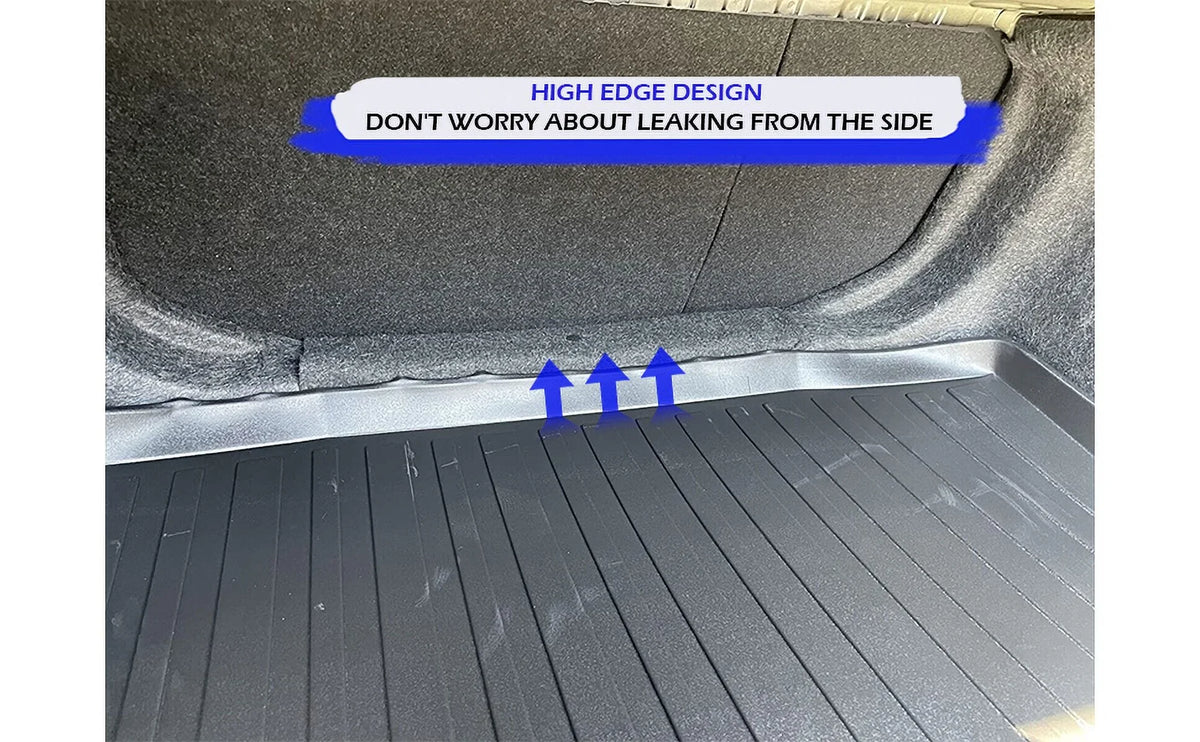 Honda – Easy Liner Lip Laser Raised Trunk – – with Trunk Non-Slip EACCESSORIES Cargo Trunk for Weather-Resistant Install – 2016-2021 – Mat Design Sedan Cars Rubber Mats to Pre-Cut EA Car for Civic Mat