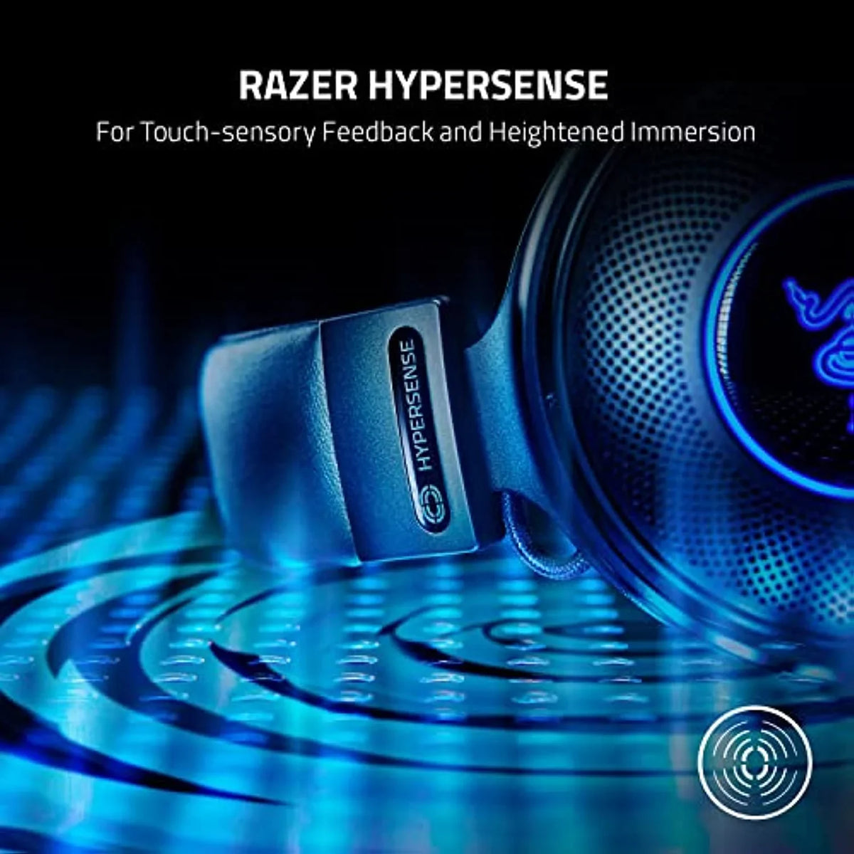 '- Memory Headset Hybrid - Spatial Titanium Mic Audio Gaming Usb - 50Mm Razer Cushions Kraken Leatherette Detachable Technology: V3 Fabric W/Haptic Thx Drivers Wired Foam & Triforce Hypersense