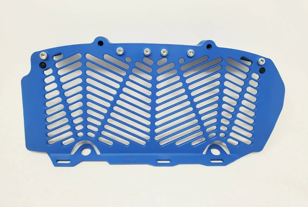 Engineering Custom KTM/Husqvarna Guards Billet 16-21 Blue Radiator for Enduro