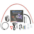 from Models TJ, JK, JL,JLU . Silicone Jeep RGB LED Light Right CJ, By of JKU, 1987 with -2023. LJ, Remote Bar Wranglers Fits Brawlee Interior All Hardtop Bluetooth Done