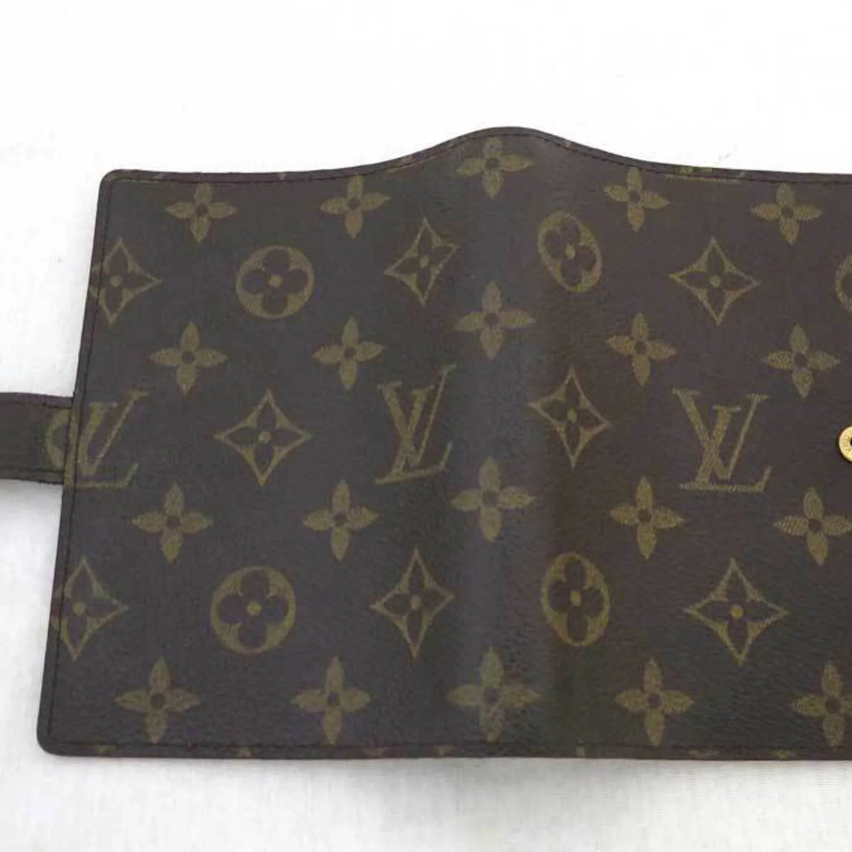 Monogram LOUIS Louis Notebook Agenda R20005 Cover Vuitton Unisex PM (Good) Pre-Owned VUITTON Canvas Brown