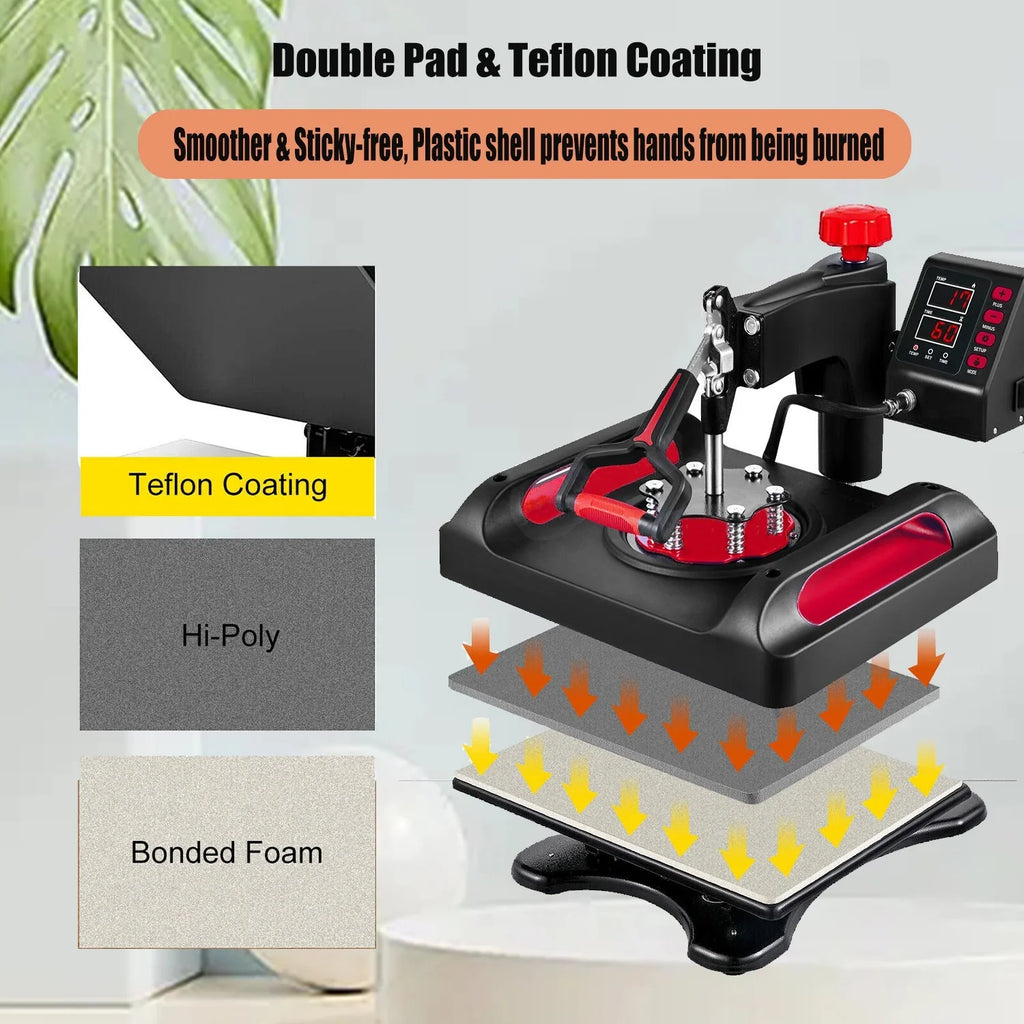 LCD 360 Vinyl Banner for Bag, Control x Swing Printer Red Digital Sublimation T-Shirts, Inches Printing, 12 Printer, Press Transfer Pillow, Away 1, 8 Machine in 15 Heat Transfer Precise Canvas