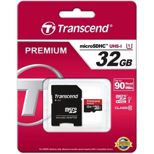 Class (2022) 32GB Power (2022) With - for G Moto Speed A2Q High Power Transcend Compatible 10 Motorola G MicroSDHC Moto MicroSD Phone Memory Card