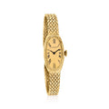 Watch, Pre-Owned Yellow 1970 Mesh C. 14kt Ross-Simons Women's, Lecoultre Adult, Vintage Gold