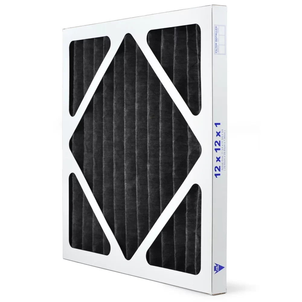 Air Odor MERV Filter Pleated Compatible/Replacement Filter, 4 12x12x1 Filters AC Furnace AIRx 6-Pack