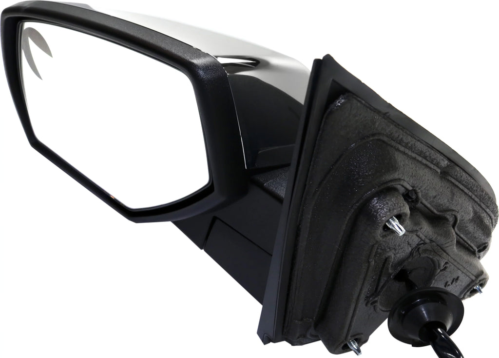 Left Compatible Sierra Mirror Heated Kool-Vue 2015-2018 Side 2500 With HD Chevrolet Driver 3500 Silverado GMC Chrome