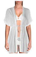 Crinkle Cover-Up, Ralph Lauren Dress Medium Size Rayon Lauren Womens