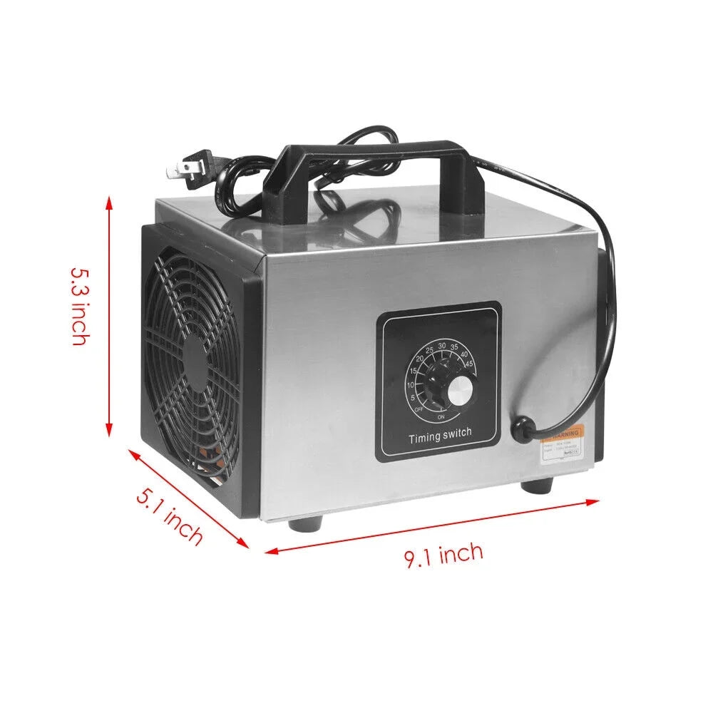 Clean Ozone JahyShow - Home Commercial mg/h and for Fresh 32,000 Generator Air Ionizer