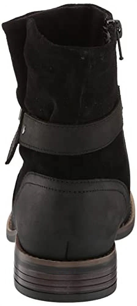 Camzin Fashion Clarks Black, Strap Women's 5 Boot,